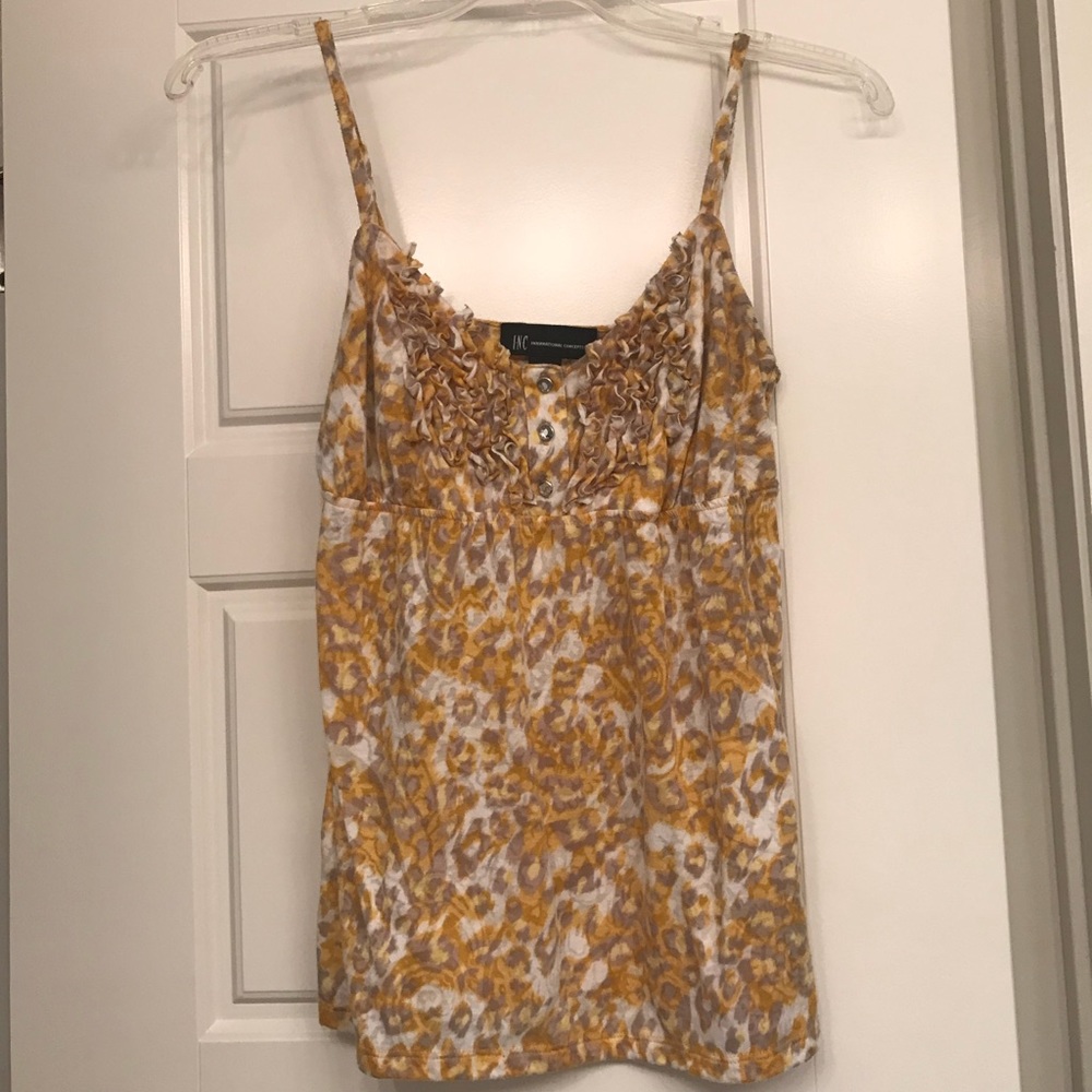 Yellow/Gray Top